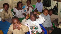 Africké děti ve škole