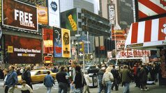 newyorské Times Square