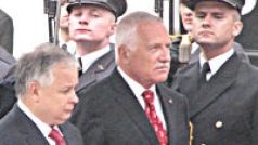 L. Kaczyński a V. Klaus