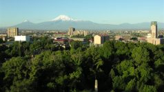 Ararat, posvátná hora nad Jerevanem