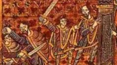 Zavraždění sv. Václava, Wolfenbüttelský kodex, konec 10. st.