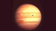 Fotografie Jupiteru pořízená sondou Pioneer 10 při průletu 4. prosince 1973