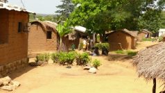 Město Bozoum ve Středoafrické republice
