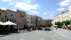 Slavonice - Dolní renesanční náměstí
