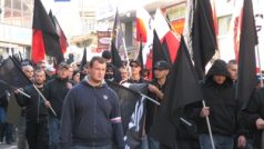 Pochod neonacistů Kladnem
