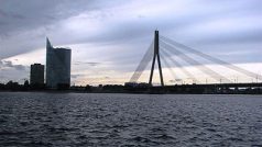 Lotyšsko - Riga, řeka Daugava