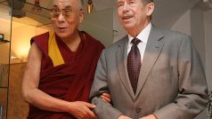 Dalajláma a Václav Havel