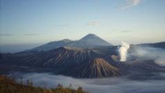 Mount Bromo, aktivní sopka v Indonésii