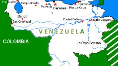 Mapa Venezuely