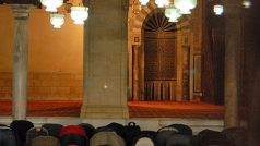 Modlitba v mešitě al-Azhar
