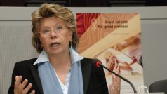 eurokomisařka Viviane Redingová