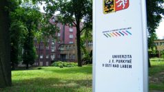 Areál  kampusu ústecké university J.E. Purkyně