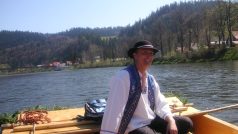 Z plavby na pltích (vorech) po řece Dunajec