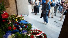 41. výročí uctění památky padlých při okupaci Československa v srpnu 1968