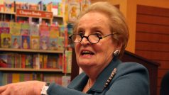 Bývalá americká ministryně zahraničí Madeleine Albrightová