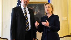 Hillary Clintonová a Jan Kohout