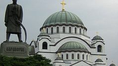 Pravoslavný chrám sv. Sávy v Bělehradě