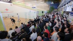 Světová jednička ve squashi Gregory Gaultier se představil v Praze