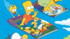 Obálka komiksu Simpsonovi: Simpsoráma