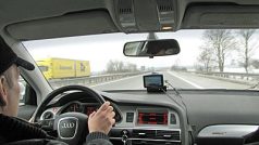 Němečtí policisté na dálnici A6
