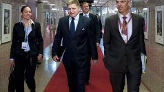 Summit eurozóny v Bruselu. Slovenský premiér Robert Fico