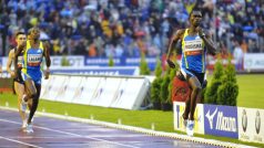 Keňan David Rudisha vyhrál v běhu na 800 metrů časem 1:44.03