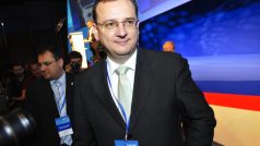 Staronový předseda ODS Petr Nečas (20.6.2010)