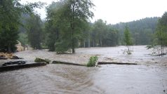 Povodně - Jánská na Děčínsku