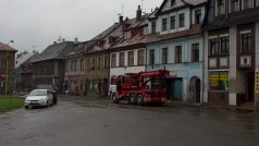 Následky srpnových povodní v Chrastavě.
