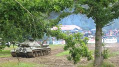 tankový den v Lešanech