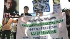 Liou Siao-po si odpykává jedenáctiletý trest odnětí svobody za podněcování k rozvracení státní moci
