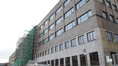 Národní technické muzeum během rekonstrukce.