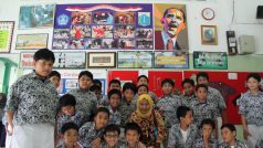 Základní škola v jakartské čtvrti Menteng, kterou navštěvoval Barack Obama