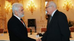 Srbského premiéra Mirka Cvetkovice přijal i prezident Václav Klaus