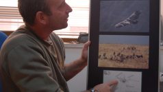Ohad Chacofe ukazuje, kde všude létají supi s izraelskou GPS