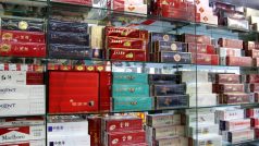 Tabákové firmy v Číně stále vítězí
