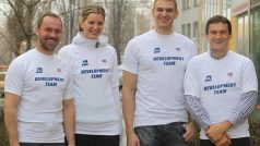 Development team - Petr Mašek, Eva Vitečková, Ondřej Synek, Václav Hrbek
