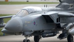 britský letoun Tornado na základně Marham