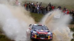 Francouz Sebastian Loeb je zatím po 2. etapě Portugalské rallye se svým Citroenem druhý