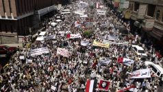 Jen ve středu demonstrovalo proti prezidentu Sálihovi přes půl milionu Jemenců