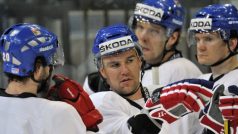 Čeští hokejisté v přípravě před MS