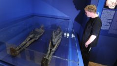 Pražské Náprstkovo muzeum vystavuje egyptské mumie.