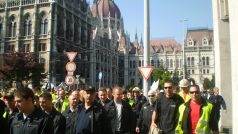 Budapešť protesty