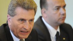 V Praze začíná Evropské jaderné fórum, Gunther Oettinger.