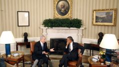 Obama a Netanjahua při jednání ve Washingtonu