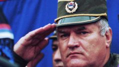 Zatčený bosenskosrbský generál Ratko Mladič na archivním snímku