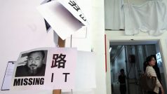 Umělci vyjadřují na veletrhu v Hongkongu podporu Aj Wej-wejovi