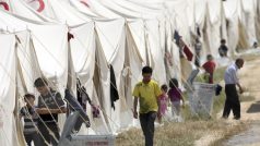Uprchlíci ze Sýrie do Turecka