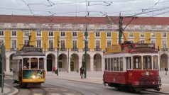 Historické tramvaje patří neodmyslitelně ke koloritu Lisabonu