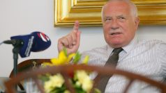 Prezident Václav Klaus se vyjádřil také ke stávce odborářů